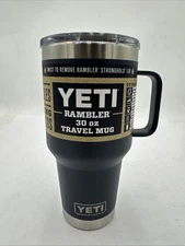 YETI Rambler Vacuum Insulated 30 oz Mug with Magslider Lid (Navy Blue) Brand New