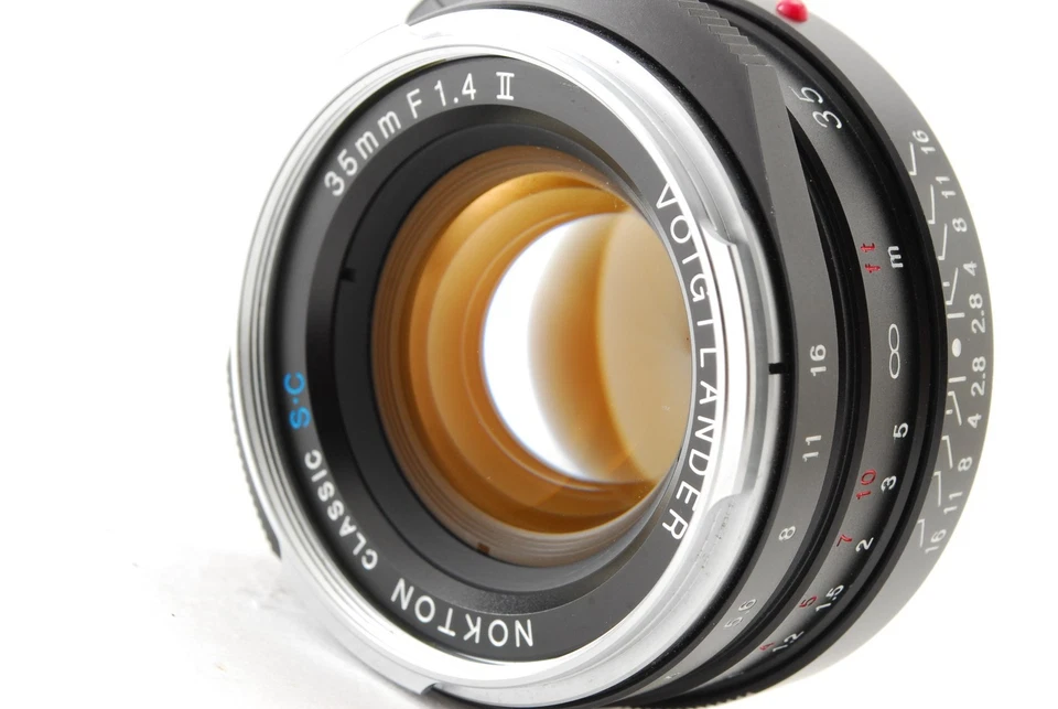 [Excelente como nuevo] Lente Voigtlander NOKTON Classic 35 mm F/1,4 II SC VM ... - Imagen 3 de 4