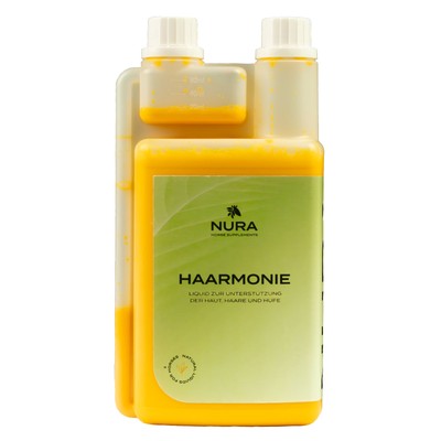 NURA HORSE SUPPLEMENTS 1 l Haut & Fell Liquid Haarmonie Ergänzungsfuttermittel