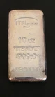 10 oz Italpreziosi Silver Bar .999 Fine Silver Serialized/Serial # in Capsule