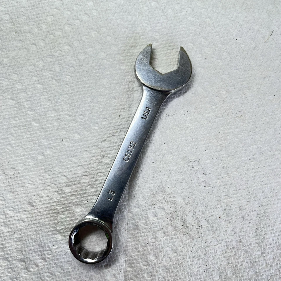 MAC TOOL CS182 Stubby 9/16" Combo wrench 12 point 4 1/2" long - Image 2 of 3