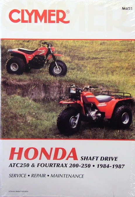 NEW Honda Atv TRX 200 250 TRX250 Fourtrax Repair Manual