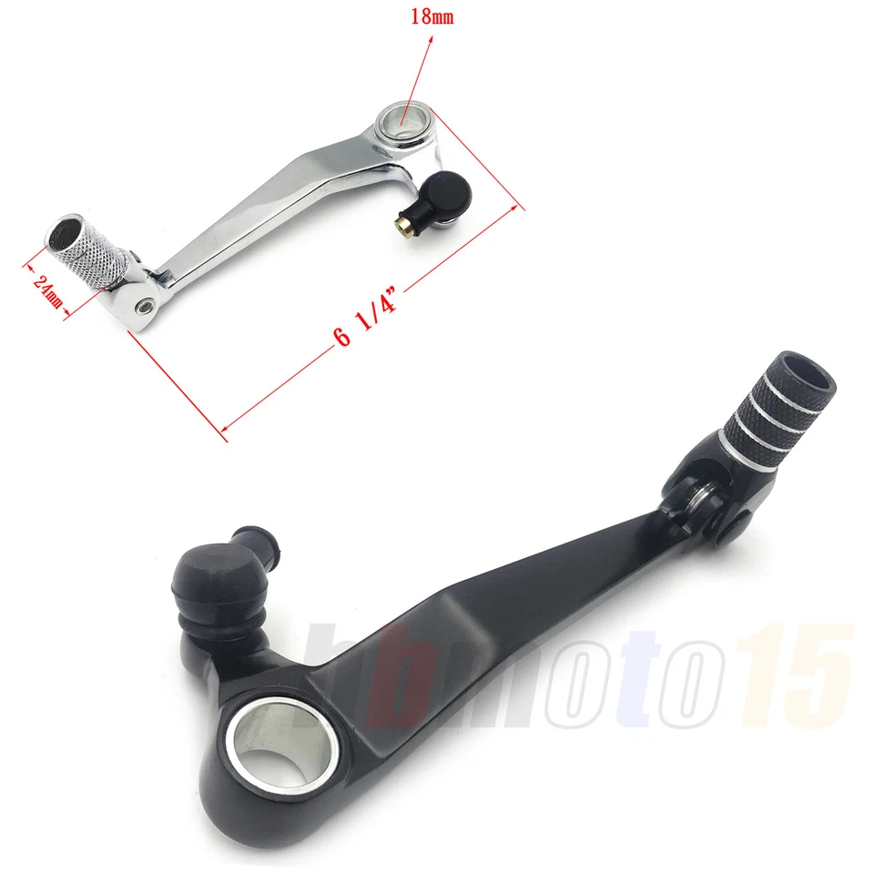 Black Gear Shift Lever For 1994-1996 Suzuki RF600R/ 1994-1997 Suzuki RF900R Foto 3 de 4