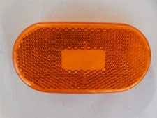 AFTERMARKET BARGMAN RELECTOLITE Amber Clearance Replacement Lens ~ Parts# 478