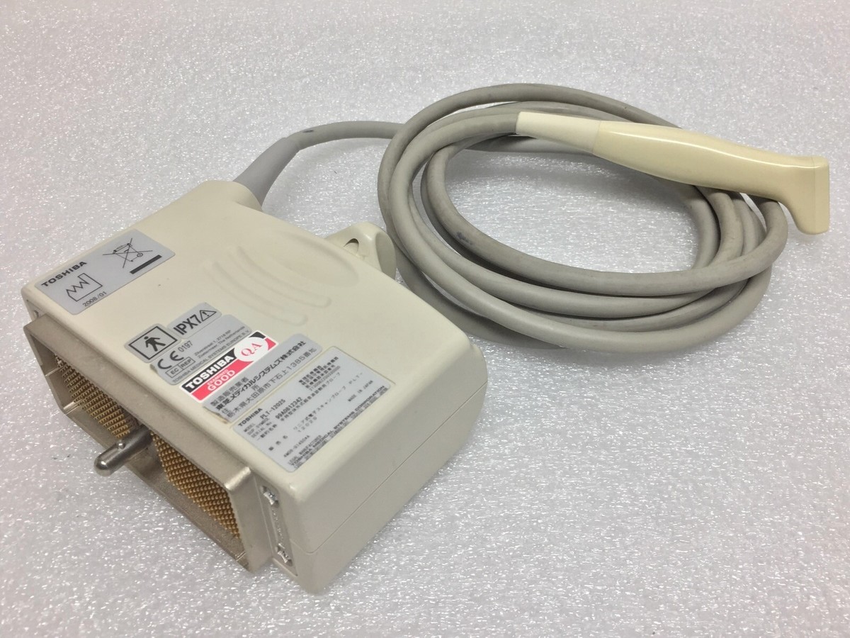Toshiba PLT-1202S Hockey Stick Linear Transducer Ultrasound Probe