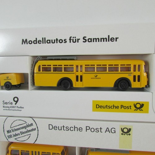 Brekina Deutsche Post PMS Serie 7 Serie 9 MAN MKN 630 Orion Büssing Magirus - Bild 4 von 6