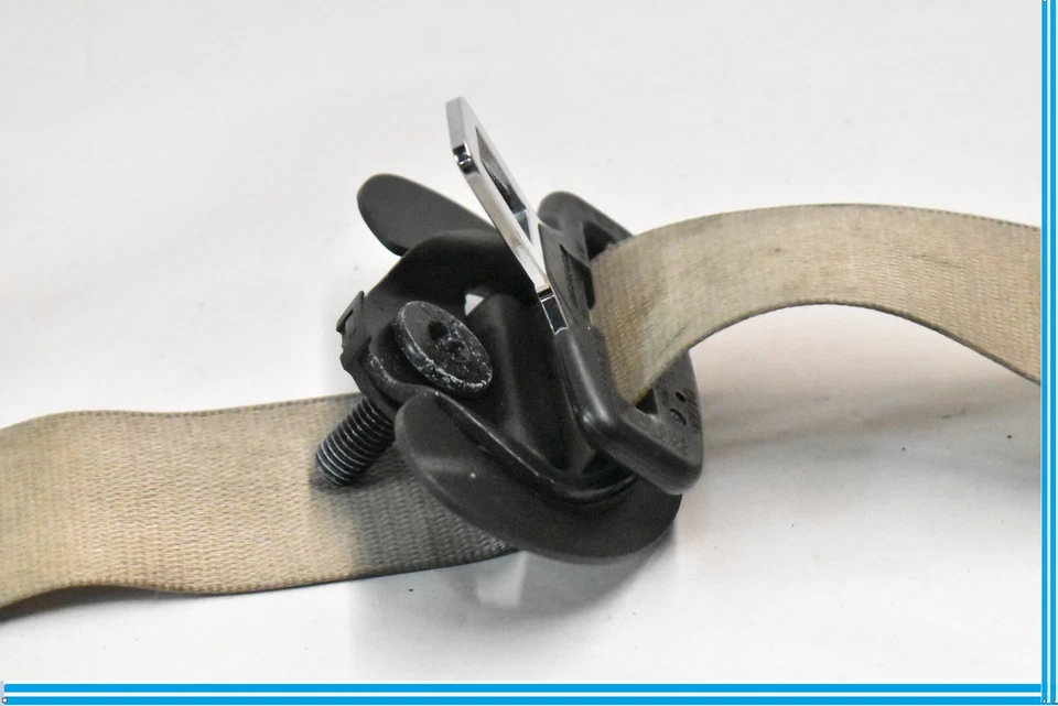 09-12 BMW 740 750 B7 Front Seat Upper Safety Belt Right Side Oyster71 F01 F02 - Image 3 of 4