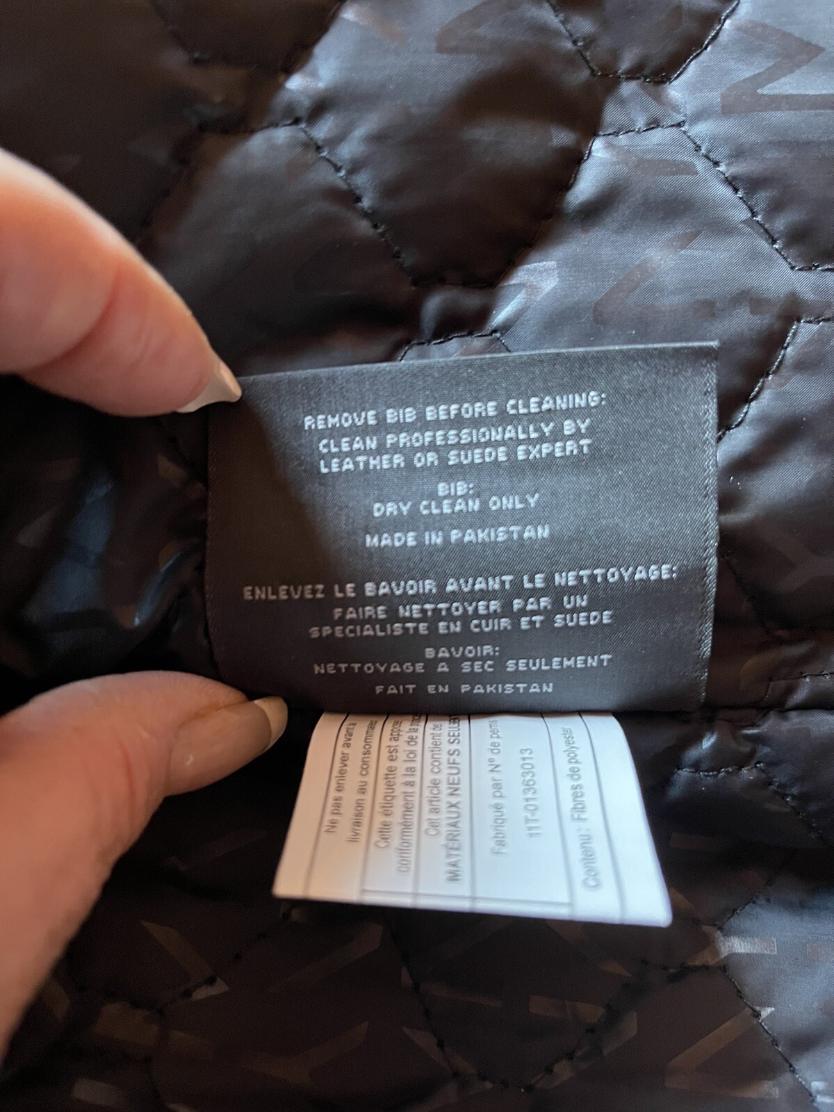 Mens Leather Jacket (ANDREW) MARC NEW YORK Lambskin Leather Dark Brown Small NWT image 10