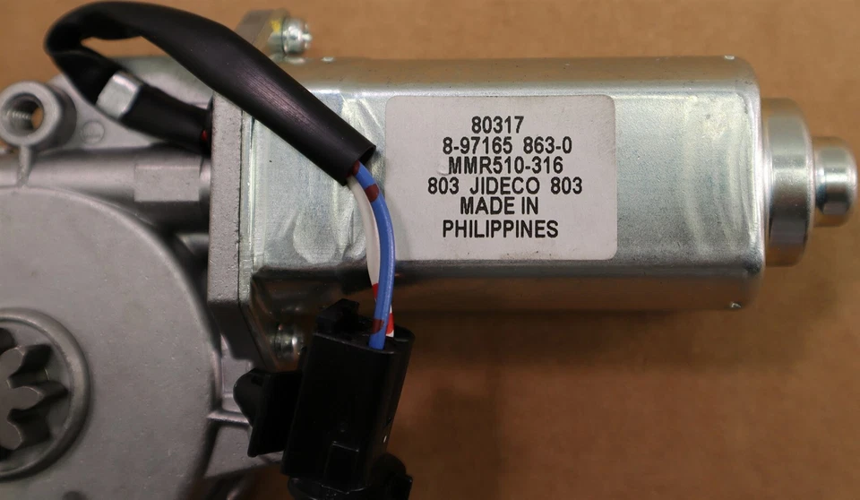 OEM Factory 92-02 Trooper Power Window Motor 97165863 New Old Stock NOS - Image 4 of 4