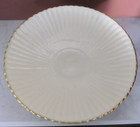 Lenox White Porcelain Fruit Nut Bowl Pedestal Footed w/ Gold Trim — photo 2