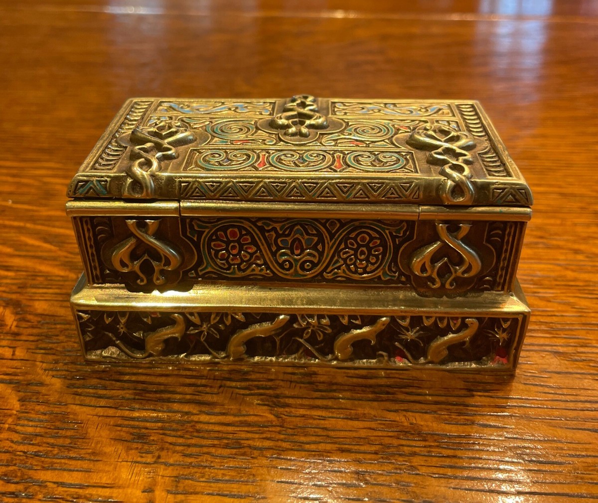 Antique Tiffany Studios NewYork#1645 Venetian Pattern Totally