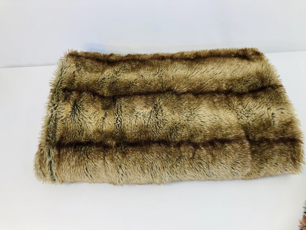 Ebay faux fur 2025 throw