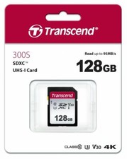 Transcend 300S Secure-Digital SDXC UHS-I U3 TS128GSDC300S