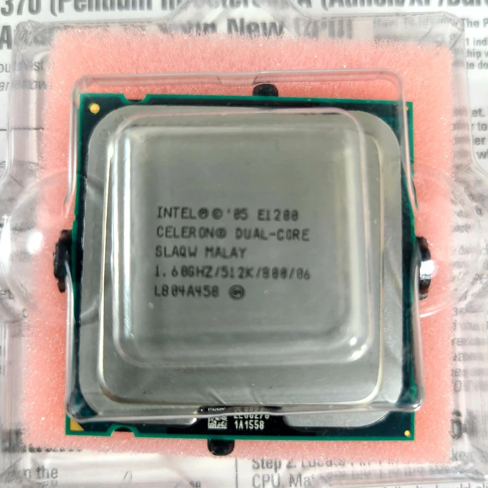 Advanced Performance Series CPU Quality Processor Intel Celeron DC E1200 1.60GHz - Image 4 of 4
