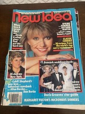 Olivia Newton John, Marina Prior, Peter Falk - New Idea 1989