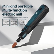Mini Cordless Electric Drill Grinder Engraving Pen Variable 3-Speed Rotary Tools