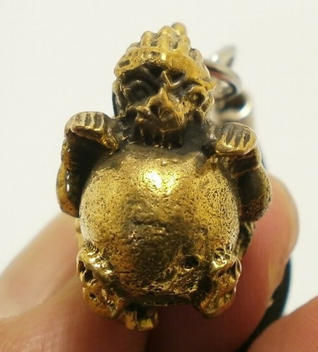 LORD HANUMAN MONKEY MAGIC BALL MUAY THAI AMULET LIFE PROTECTION PENDANT NECKLACE - Picture 2 of 12