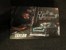 Alex Taylor Signed Promo Hero Card Autographed 2024 PRI Show Isky Drag Racing