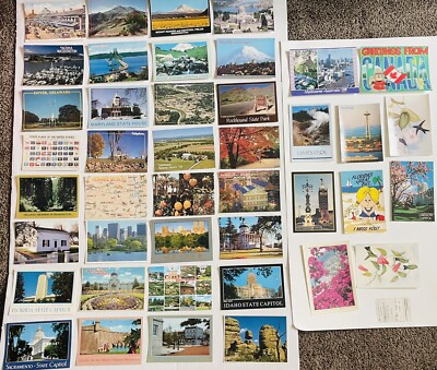 Lot of 42 Vintage Postcards From US Spots | eBay