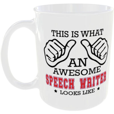 DAS SIEHT EIN TOLLER REDENSCHREIBER AUS WIE TASSE IDEALES GESCHENK TASSE FÜR JOB KARRIERE