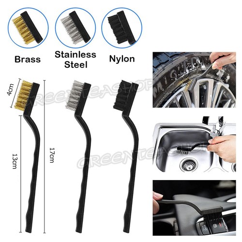 11X Car Wheel Tire Brushes Set Vehicle Detailing Cleaning Tool Wash Brush Kit AU - Picture 7 of 9