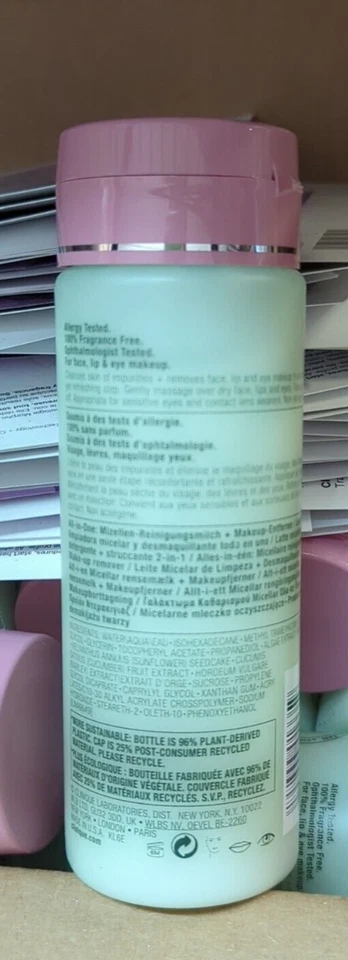 Clinique All About Clean Leche Micelar Limpiadora Todo en Uno + Desmaquillante Grasa Foto 3 de 4
