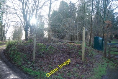 Photo 6x4 Fox Way in both directions Norley Common  c2013