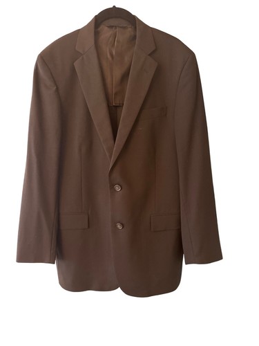 Brooks Brothers Regent Mens Black Wool Suit Jacket 40R Two-Button Classic Fit - 第 1/7 張圖片