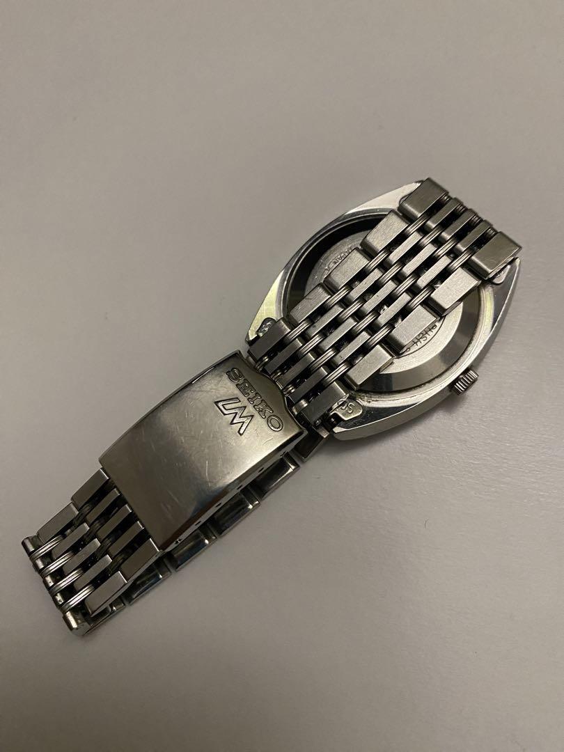 Seiko Lord Matic 5606-7050 Day Date 23 Jewels ST.Steel Automatic 