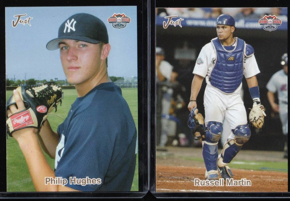 Phil Hughes,Russell Martin (+ 8) Road To The Show 10-Card 2003 Bonus Promo Set - Image 2 of 3