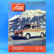 Der Deutsche Stra&szlig;enverkehr 1 1962 DDR Barkas B 1000 K-Wagen-Sport Gel&auml;ndesp. E