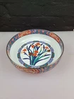 Japanese / Chinese Fruit Bowl Floral 22.5 cm x 6.5 cm