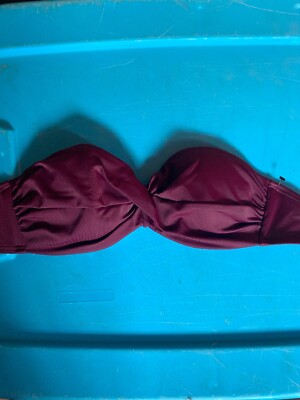 NWOT Victoria's Secret Swim Twist Strapless Bikini Top Size 36B