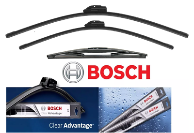 #ad #ad Set of 3 Bosch Wiper Blade Left Right REAR For 2016 2024 HONDA PILOT $33.39