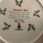 VINTAGE ROYAL DOULTON Christmas Plate 1979 CHILDREN SLEDDING 3RD IN SERIES — photo 3