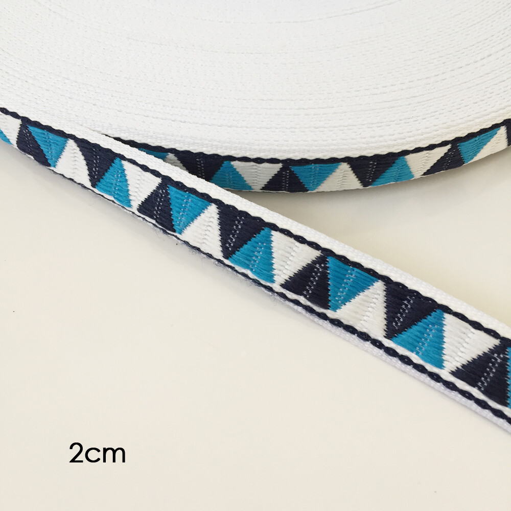 Cinta Jacquard Vintage: Adorno Étnico Bordado Para Manualidades Boho - España