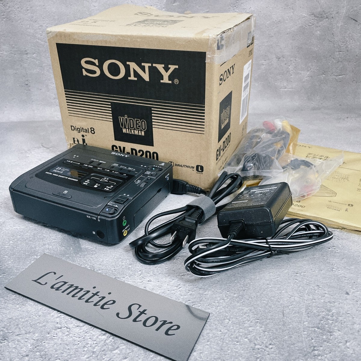 SONY GV-D200 Digital8 Hi8 Video8 Digital 8 Player Recorder SONY GV-D200 Digital8 Hi8 Video8 Digital 8 Player Recorder