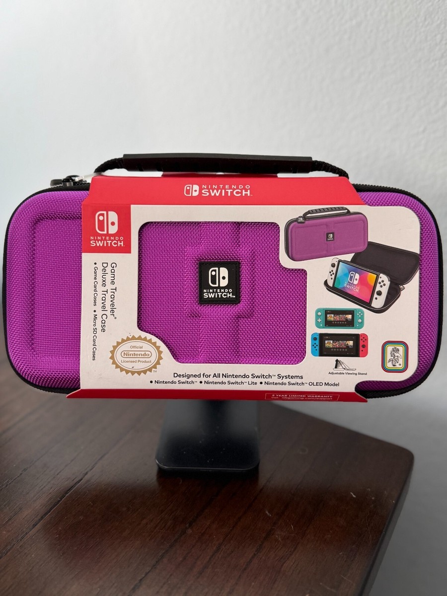 Nintendo Switch Traveler Deluxe Case (Purple) Brand New in