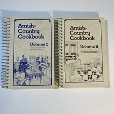 Amish Country Cookbook by Das Dutchman Essenhaus Volumes I & II SB