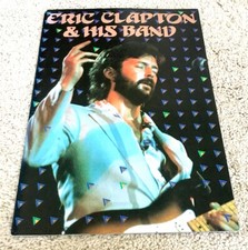 Eric Clapton Japan Tour 1979 Concert Program Book - USA Seller