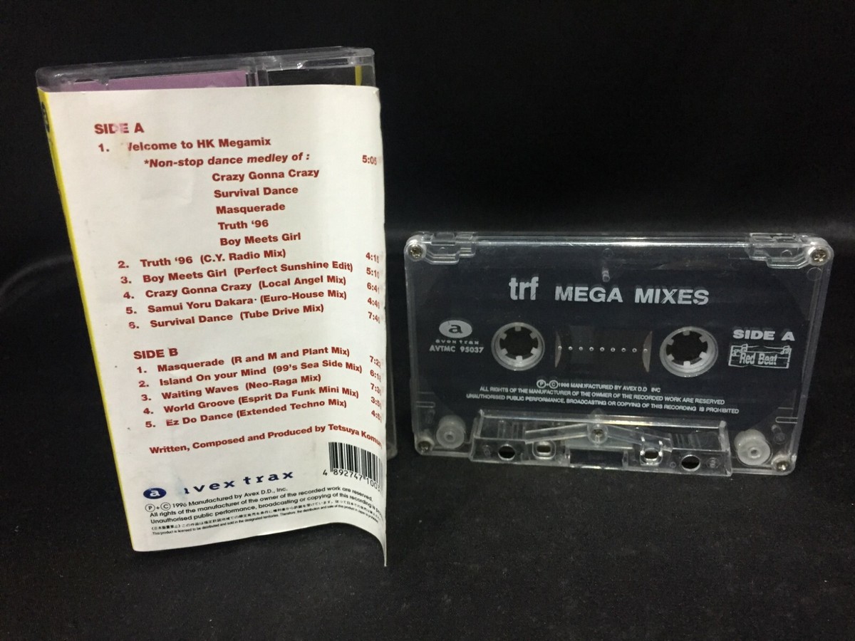 TRF Mega Mixes Cassette Tape (Avex Trax 1996) J-Pop カセット | eBay