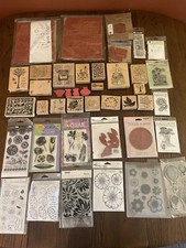 Lot Of Scrapbooking Stamps / Great Mix / Card Making / Crafting / Craft Supplies