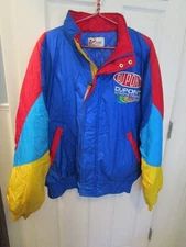 NASCAR Jeff Gordon #24 Dupont Racing Puffer Jacket Size L Chase Authentics 1990s
