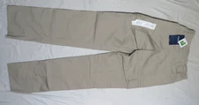 PROPPER MEN'S PANTS KHAKI 28/37 UNFINISHED CANVAS TACTICAL DWR CARGO NEW NWT