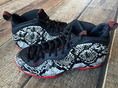 NIKE PENNY ALBINO SNAKESKIN FOAMPOSITE BASKETBALL SHOES MULTI MENS  GREAT