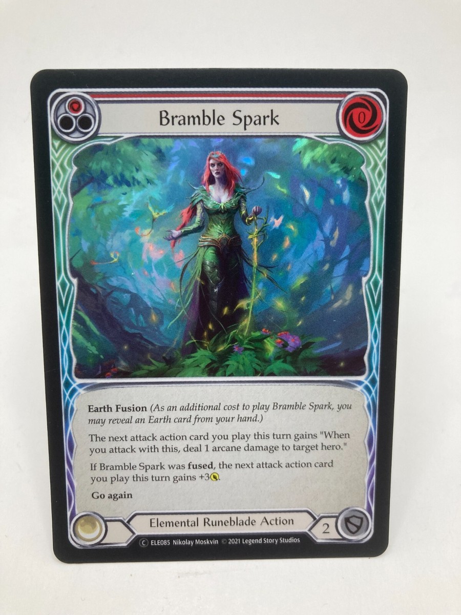Bramble Spark NM* FOIL Tales Of Aria 085 (RED) - Flesh And Blood  -UnltdCards | eBay