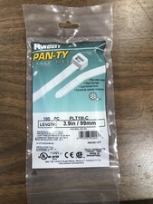 Panduit PLT1M-C Mini Cable Ties 100 pcs 