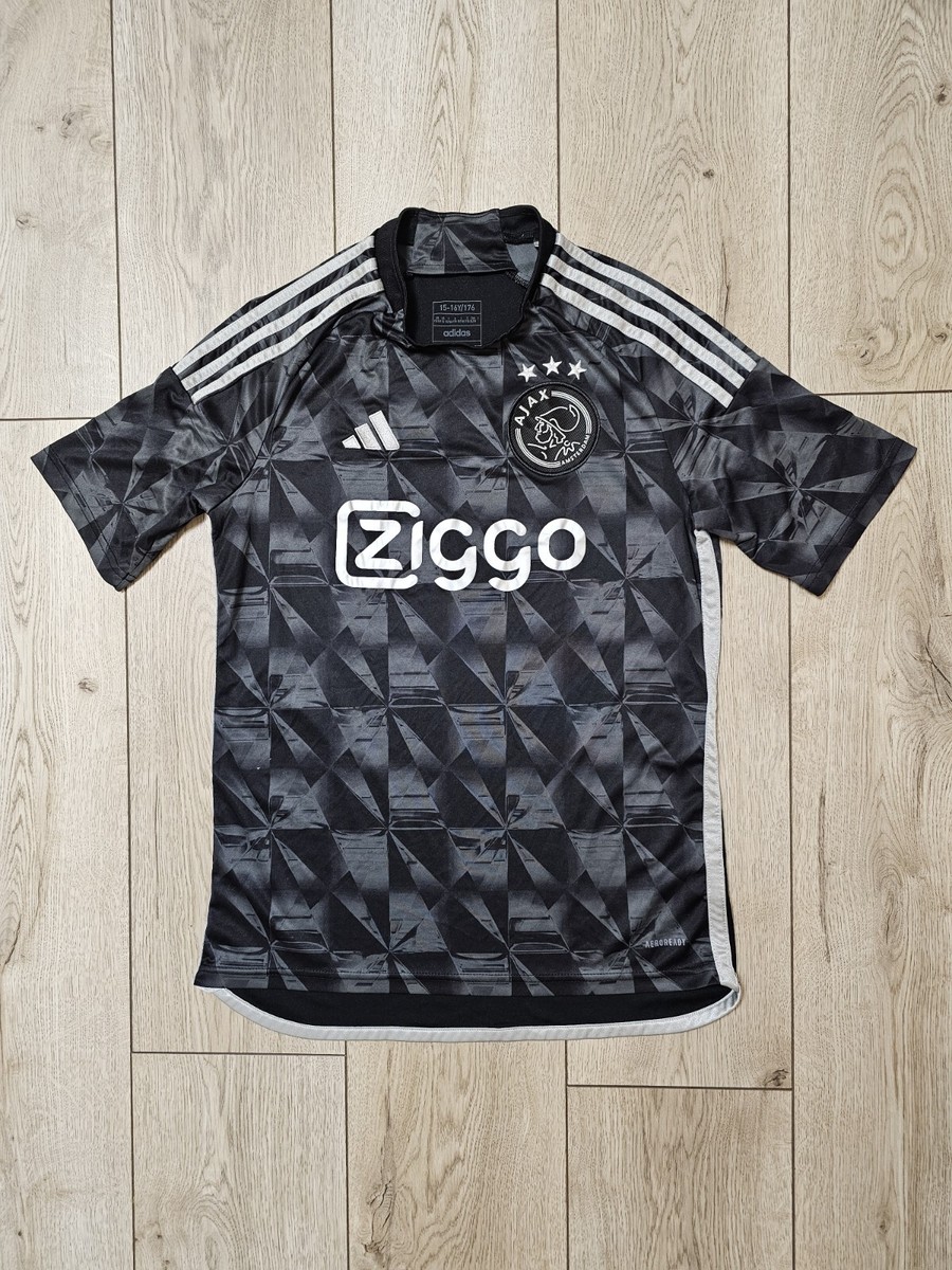 Ajax adidas サッカーユニフォーム Ziggo XLサイズ adidas Ajax 2023-24 Men's Home Stadium Jersey | WeGotSoccer