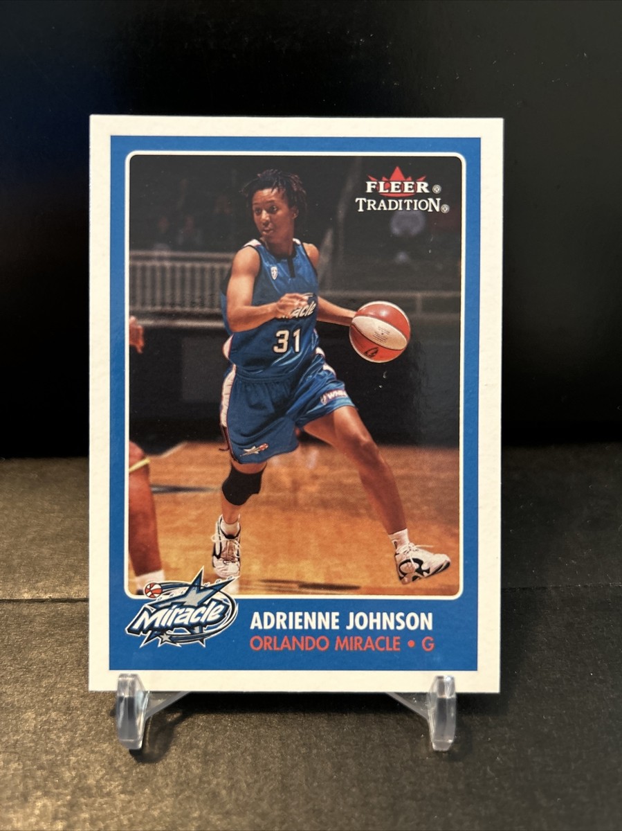 トレーディングカード　メジャーリーグ　2001年 2001 Fleer Tradition WNBA Adrienne Johnson Orlando Miracle #132 | eBay