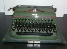 Macchina da scrivere Halda Sweden Lagomarsino con VALIGETTA FUNZIONANTE vintage